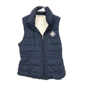 Hollister California Puffer Vest Full Zip with Pockets Size M